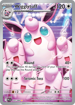 Wigglytuff - Phantasmal Flames - #105 - Pokemon TCG card
