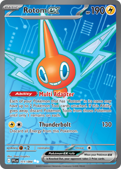 Rotom ex #111 Rotom ex - Phantasmal Flames - #111 - Pokemon TCG card