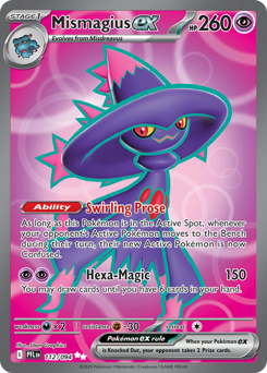 Mismagius ex - Phantasmal Flames - #112 - Pokemon TCG card