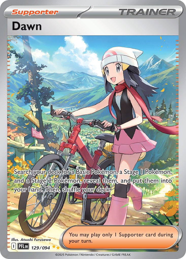Dawn - Phantasmal Flames - #129 - Pokemon TCG card