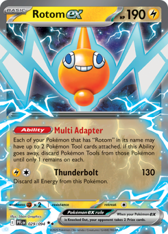 Rotom ex #29 Rotom ex - Phantasmal Flames - #29 - Pokemon TCG card