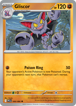 Gliscor - Phantasmal Flames - #50 - Pokemon TCG card