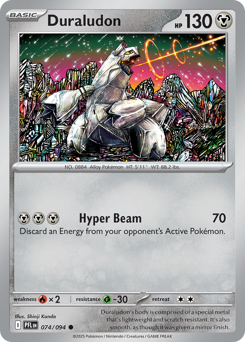 Duraludon #74 Duraludon - Phantasmal Flames - #74 - Pokemon TCG card