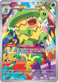 Ludicolo - Phantasmal Flames - #95 - Pokemon TCG card