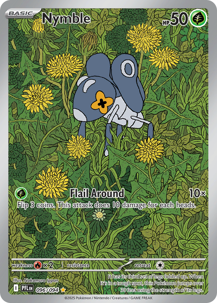 Nymble - Phantasmal Flames - #96 - Pokemon TCG card