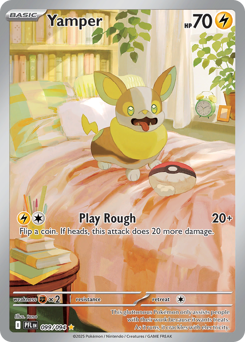 Yamper #99 Yamper - Phantasmal Flames - #99 - Pokemon TCG card