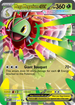 Mega Meganium ex - Ascended Heroes - #10 - Pokemon TCG card