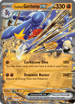 Cynthia's Garchomp ex #111 Cynthia's Garchomp ex - Ascended Heroes - #111 - Pokemon TCG card
