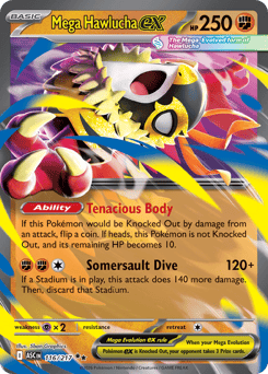 Mega Hawlucha ex #116 Mega Hawlucha ex - Ascended Heroes - #116 - Pokemon TCG card