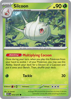 Silcoon #12 Silcoon - Ascended Heroes - #12 - Pokemon TCG card