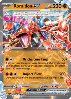 Koraidon ex #121 Koraidon ex - Ascended Heroes - #121 - Pokemon TCG card