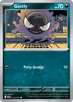 Gastly #123 Gastly - Ascended Heroes - #123 - Pokemon TCG card