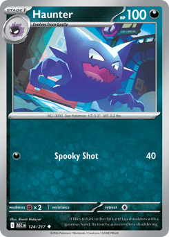 Haunter - Ascended Heroes - #124 - Pokemon TCG card