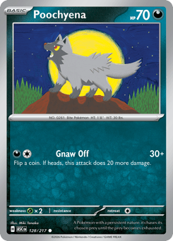 Poochyena #128 Poochyena - Ascended Heroes - #128 - Pokemon TCG card