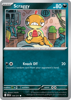 Scraggy - Ascended Heroes - #134 - Pokemon TCG card