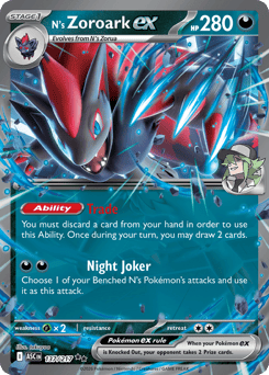 N's Zoroark ex - Ascended Heroes - #137 - Pokemon TCG card