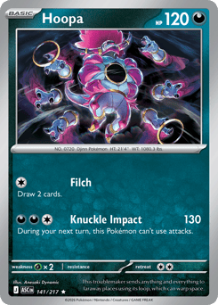 Hoopa #141 Hoopa - Ascended Heroes - #141 - Pokemon TCG card