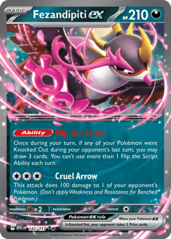 Fezandipiti ex - Ascended Heroes - #142 - Pokemon TCG card