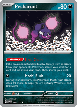 Pecharunt #143 Pecharunt - Ascended Heroes - #143 - Pokemon TCG card
