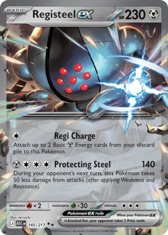 Registeel ex #145 Registeel ex - Ascended Heroes - #145 - Pokemon TCG card