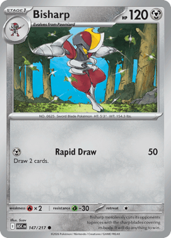Bisharp #147 Bisharp - Ascended Heroes - #147 - Pokemon TCG card
