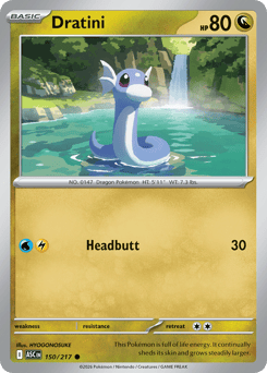 Dratini #150 Dratini - Ascended Heroes - #150 - Pokemon TCG card