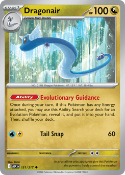 Dragonair #151 Dragonair - Ascended Heroes - #151 - Pokemon TCG card