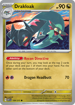 Drakloak - Ascended Heroes - #159 - Pokemon TCG card