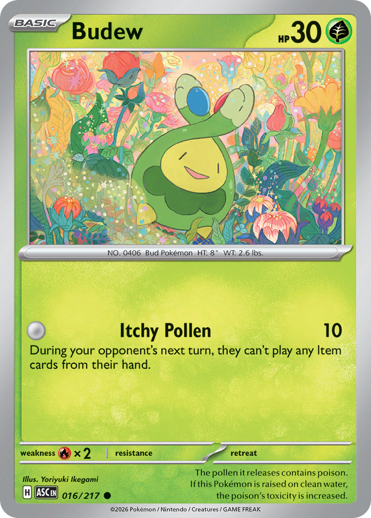 Budew - Ascended Heroes - #16 - Pokemon TCG card