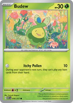 Budew - Ascended Heroes - #16 - Pokemon TCG card