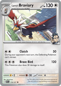 Larry's Braviary - Ascended Heroes - #174 - Pokemon TCG card