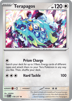 Terapagos #178 Terapagos - Ascended Heroes - #178 - Pokemon TCG card