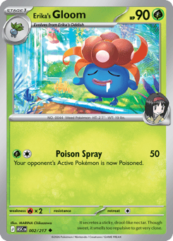 Erika's Gloom - Ascended Heroes - #2 - Pokemon TCG card