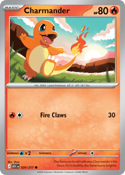 Charmander - Ascended Heroes - #20 - Pokemon TCG card
