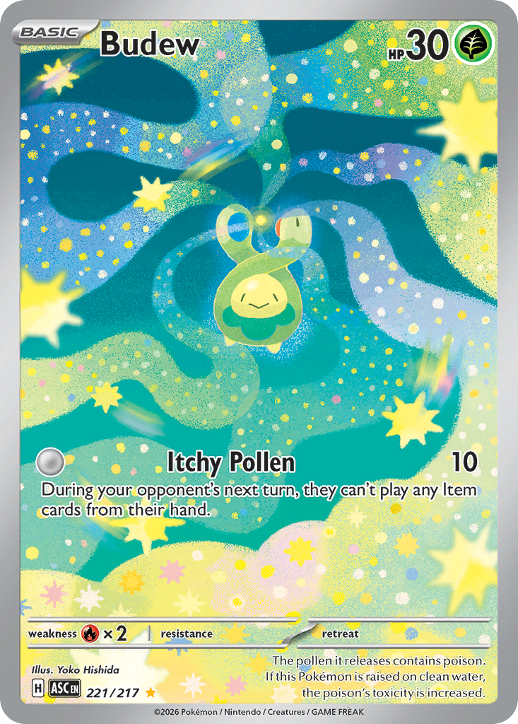 Budew - Ascended Heroes - #221 - Pokemon TCG card