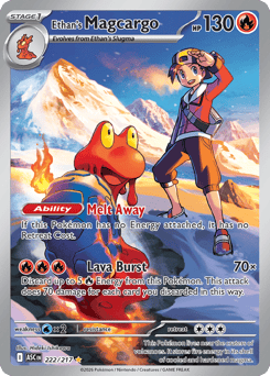 Ethan's Magcargo #222 Ethan's Magcargo - Ascended Heroes - #222 - Pokemon TCG card
