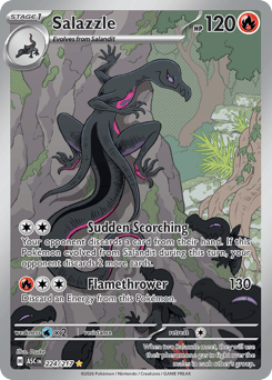Salazzle #224 Salazzle - Ascended Heroes - #224 - Pokemon TCG card