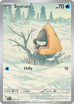 Snorunt #227 Snorunt - Ascended Heroes - #227 - Pokemon TCG card