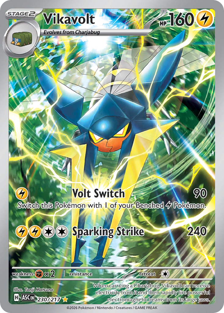 Vikavolt - Ascended Heroes - #230 - Pokemon TCG card