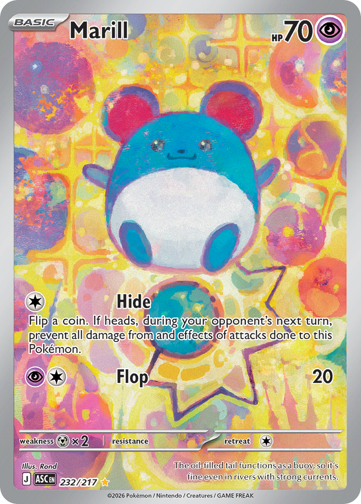 Marill - Ascended Heroes - #232 - Pokemon TCG card
