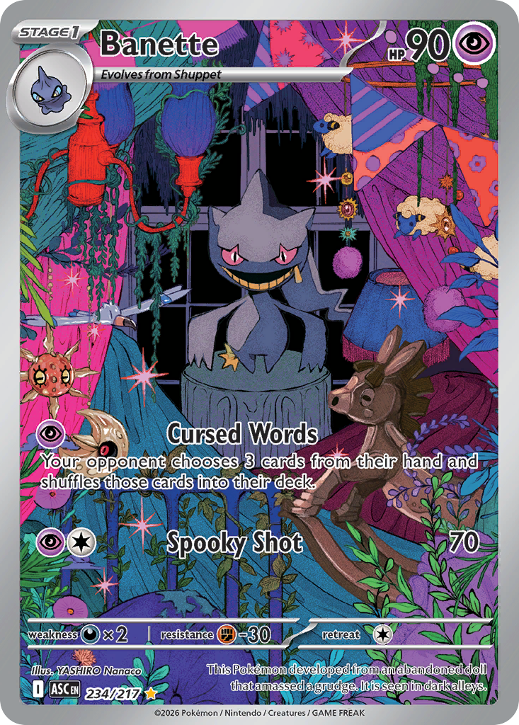 Banette - Ascended Heroes - #234 - Pokemon TCG card
