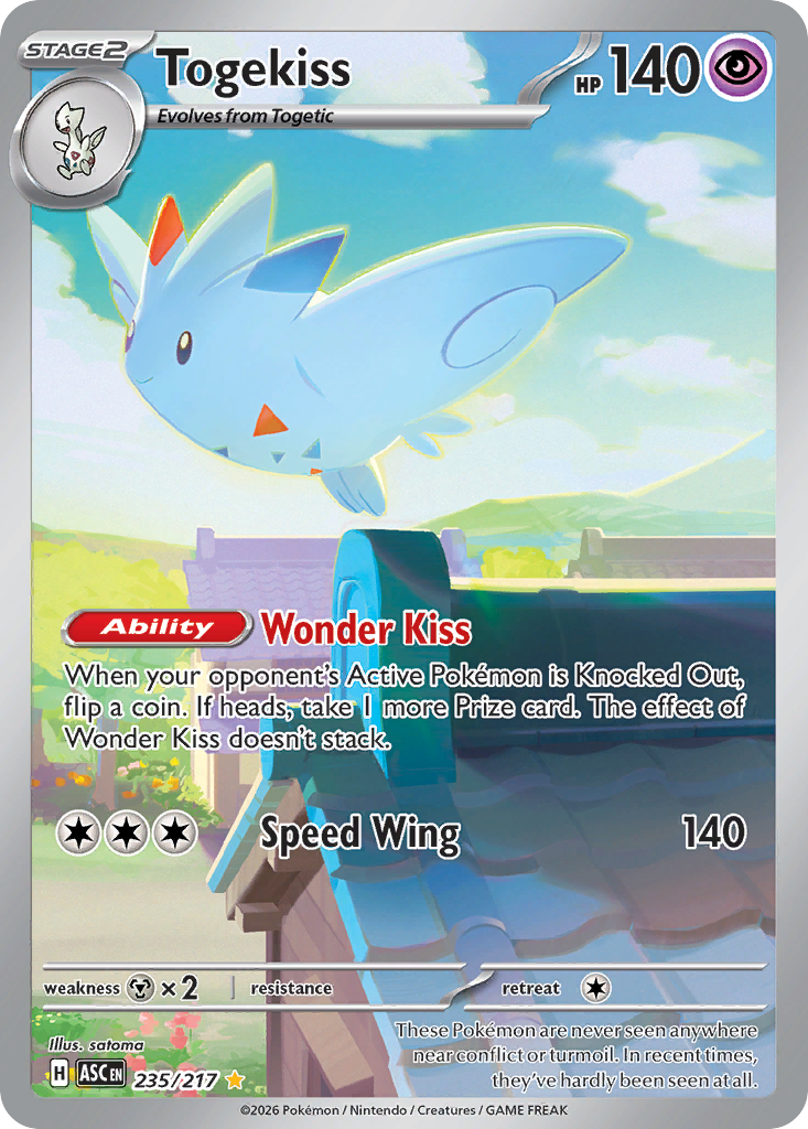 Togekiss - Ascended Heroes - #235 - Pokemon TCG card