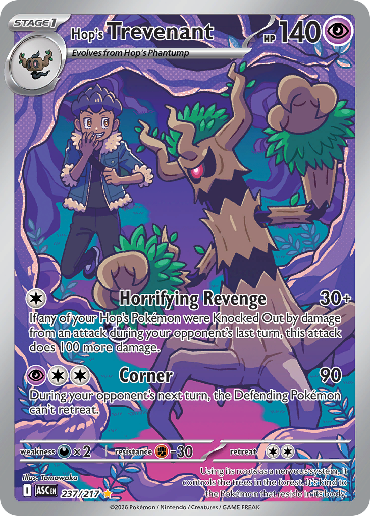 Hop's Trevenant - Ascended Heroes - #237 - Pokemon TCG card