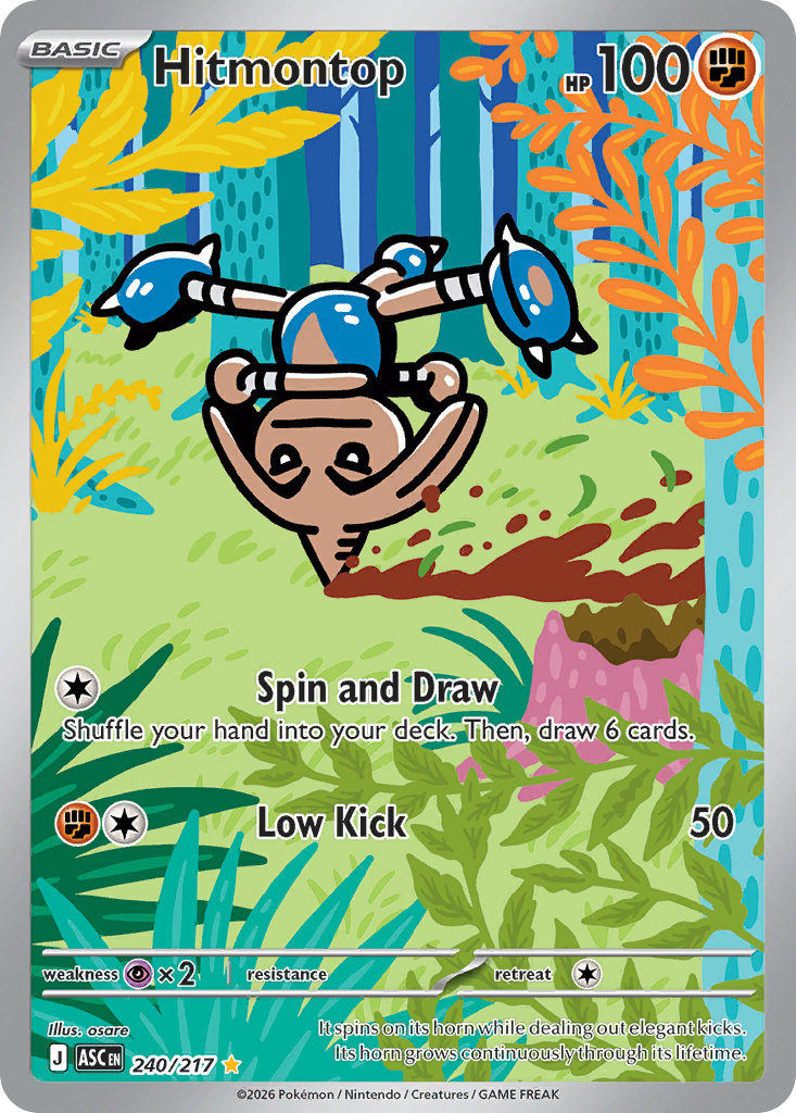 Hitmontop - Ascended Heroes - #240 - Pokemon TCG card