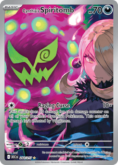 Cynthia's Spiritomb #244 Cynthia's Spiritomb - Ascended Heroes - #244 - Pokemon TCG card