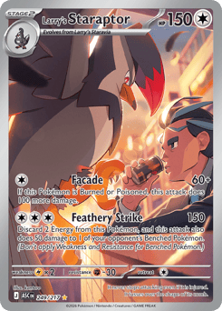Larry's Staraptor #249 Larry's Staraptor - Ascended Heroes - #249 - Pokemon TCG card
