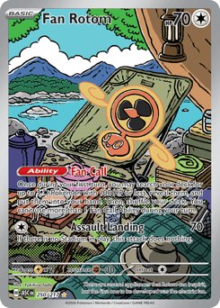 Fan Rotom #250 Fan Rotom - Ascended Heroes - #250 - Pokemon TCG card
