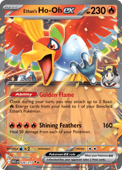 Ethan's Ho-Oh ex #26 Ethan's Ho-Oh ex - Ascended Heroes - #26 - Pokemon TCG card