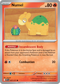 Numel #27 Numel - Ascended Heroes - #27 - Pokemon TCG card