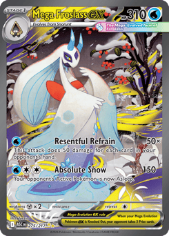 Mega Froslass ex #275 Mega Froslass ex - Ascended Heroes - #275 - Pokemon TCG card